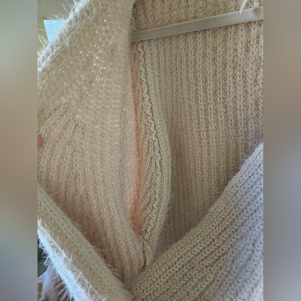 Free People chunky cream dubetti sweater - Picture 11 of 13